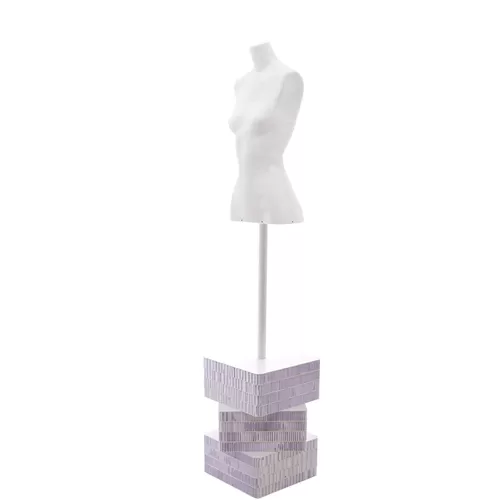 Busto teenager 16-18 anni Bianco B - 48Z