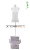 Busto teenager 16-18 anni Bianco B - 48Z