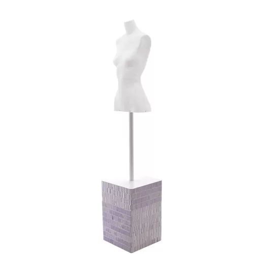 Busto teenager 16-18 anni Bianco B - 48