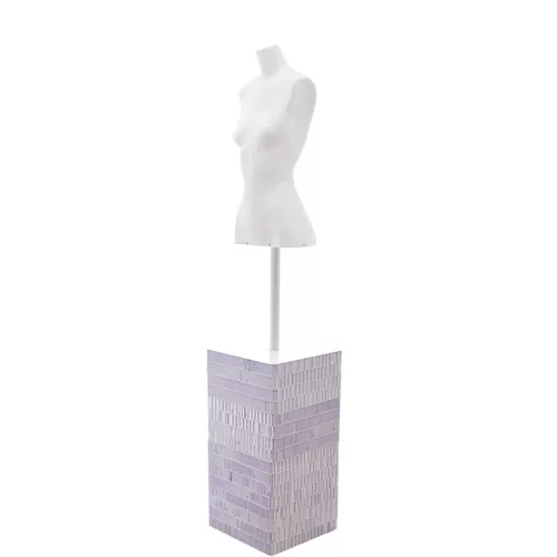 Busto teenager 16-18 anni Bianco B - 64