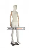 Manichino donna braccia legno rivestito in lycra