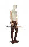 Manichino uomo braccia legno rivestito in lycra