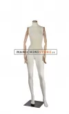 Manichino donna braccia legno rivestito in lycra