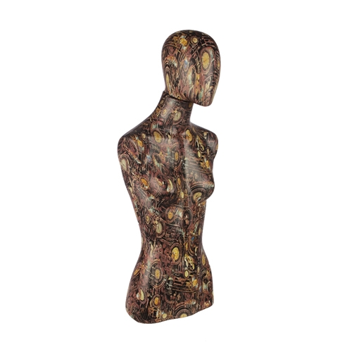 Busto donna effetto vintage