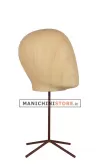 Testa uomo con base effetto legno chiaro