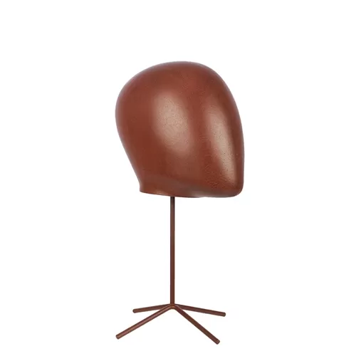 Testa uomo con base effetto pelle