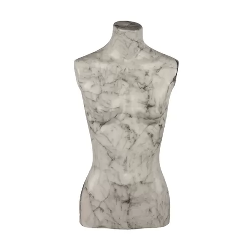 Busto donna effetto marmo senza testa