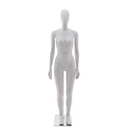 Noleggio manichino donna snodato - testa a uovo 02S
