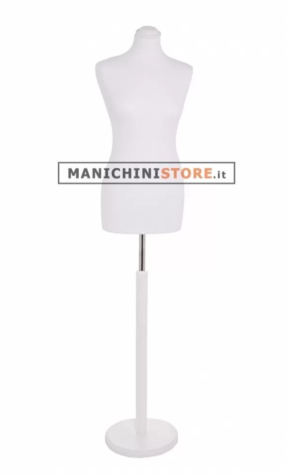 Noleggio 1 busto sartoriale donna total white