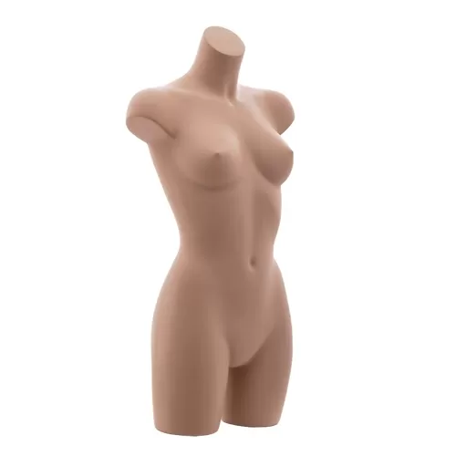 Busto torso donna per moda mare e intimo