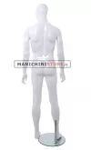 Manichino uomo Tribal - M4M Bianco Lucido