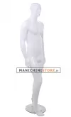 Manichino uomo Tribal - P2M Bianco Lucido