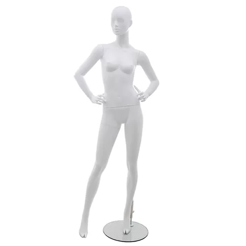Manichino donna Tribal - 1E Bianco Opaco