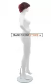 Manichino donna Tribal con parrucca - 9LS Bianco Opaco