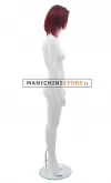 Manichino donna Tribal con parrucca - 3R Bianco Opaco