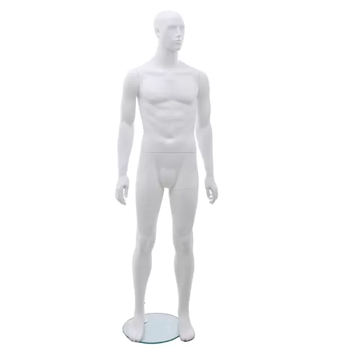 Manichino uomo Tribal - M4M Bianco Opaco