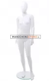 Manichino bambina 12-13 anni bianco lucido