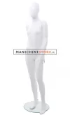 Manichino bambina 12-13 anni bianco lucido