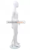 Manichino bambina 12-13 anni bianco lucido