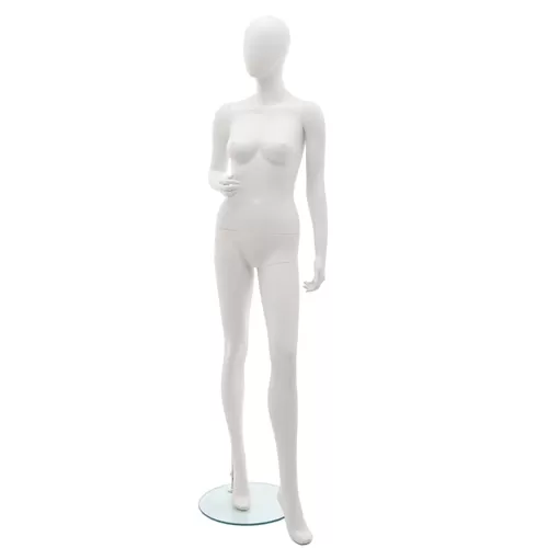 Manichino donna testa uovo - Vogue 13 BIANCO