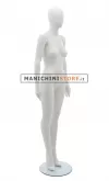 Manichino donna testa uovo - Vogue 3R Bianco