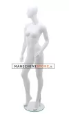Manichino donna testa uovo - Vogue 14 Bianco