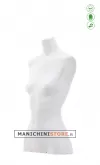 Busto Bianco con treppiede inox