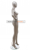 Manichino donna testa uovo - Vogue 9LS NICHEL OPACO