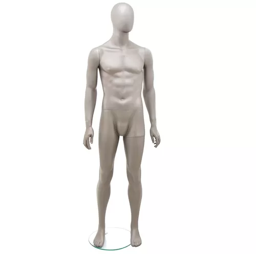 Manichino uomo testa uovo - Vogue M4M NICHEL
