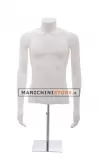 Busto torso uomo da banco con braccia lungo i fianchi TG.48