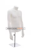Busto torso uomo da banco con braccia lungo i fianchi TG.48