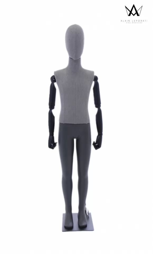 Manichino bambino 6/8 anni Collection n&deg;5-Grey