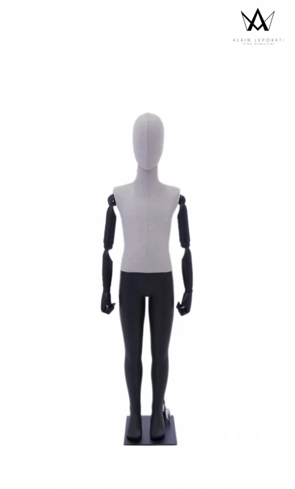 Manichino bambino 3/4 anni Collection N&deg;5 - Taupe