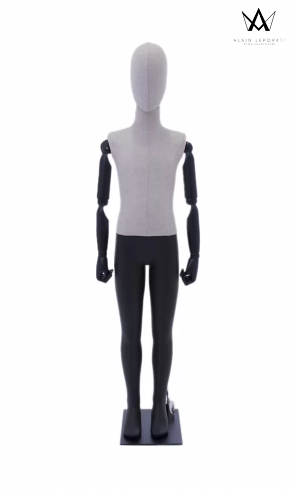 Manichino bambino 6/8 anni Collection n&deg;5-Taupe