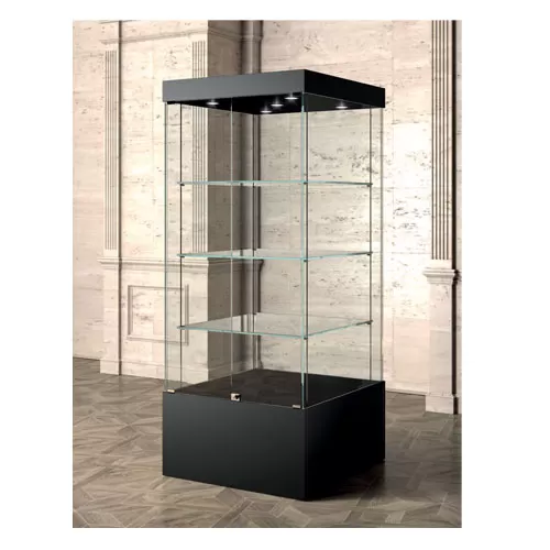 Teca per museo in legno 80