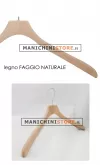 Gruccia legno capospalla cm.42 x cm.3 - Faggio