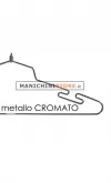 Gruccia metallo capospalla 40 cm - metallo cromato
