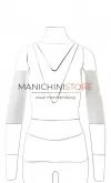 Accessorio braccia dritte per manichini e-commerce serie F11 E F21