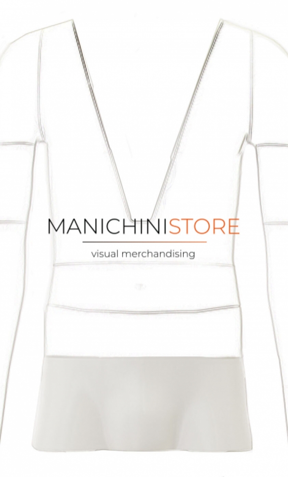 Accessorio gambe corte per manichini e-commerce serie M51 - 14 cm 