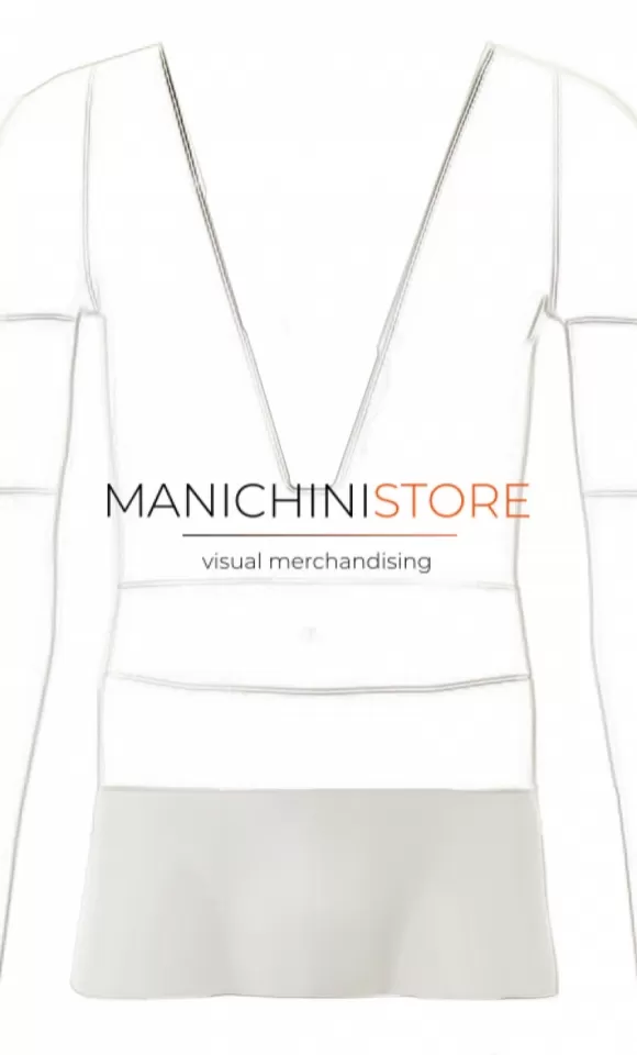 Accessorio gambe corte per manichini e-commerce serie M81 - 14 cm