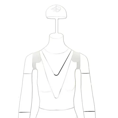 Accessorio spalle 4 cm per manichini e-commerce serie F11 E F21