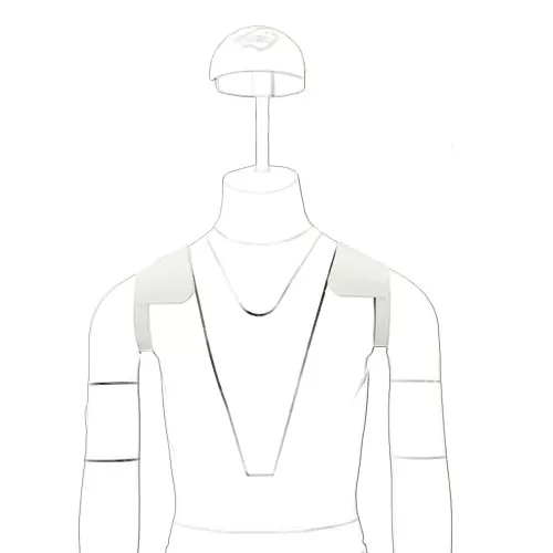 Accessorio spalle 8 cm per manichini e-commerce serie M11