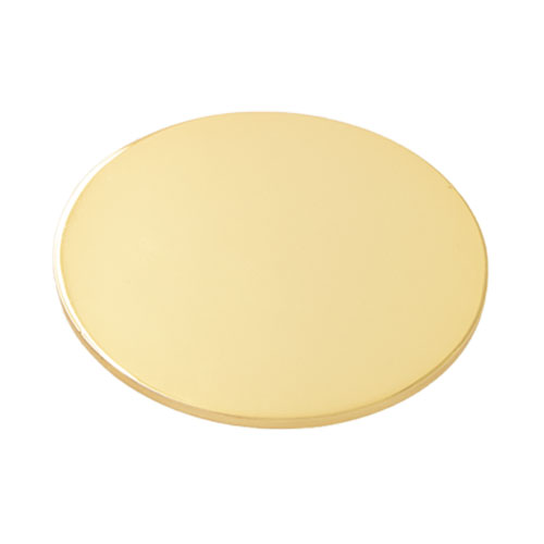 Tappo in metallo per busto uomo - oro