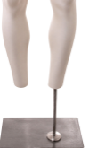 gambe uomo in vetroresina con base ex noleggio