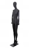 Manichino donna braccia legno in tessuto grigio antracite - ex noleggio