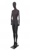 Manichino donna braccia legno in tessuto marrone - ex noleggio