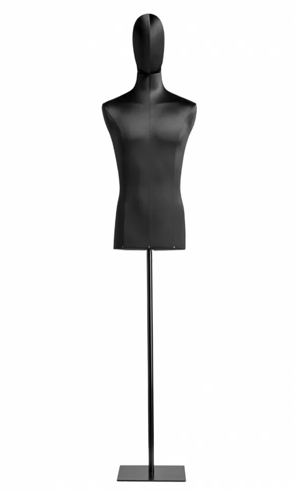 Busto uomo Total Black