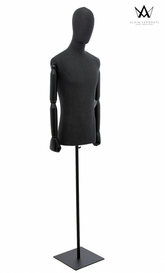 Male bust Collection N.5 - Anthracite