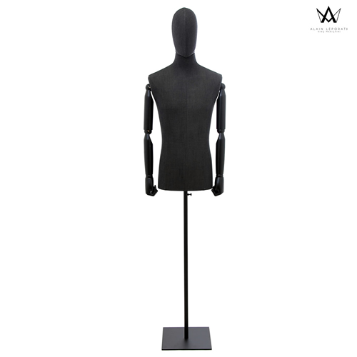 Male bust Collection N.5 - Anthracite