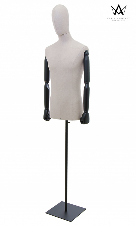 Male bust Collection N.5 - Taupe